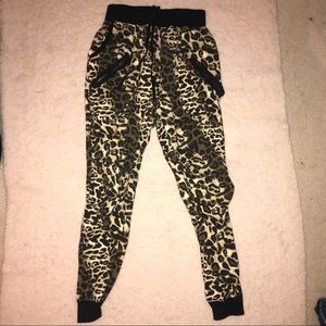 Leopard Joggers
